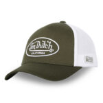 Von dutch White/Green Cap