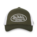 Von dutch White/Green Cap