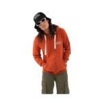 Von dutch Orange Zip-Up Hoodie | Men