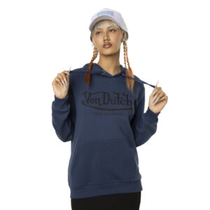 Von dutch Classic Blue Hoodie| Women