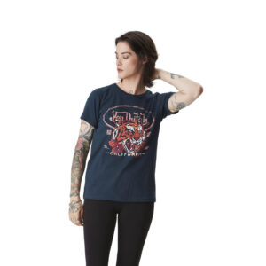 Von dutch Regular Blue T-Shirt | Women