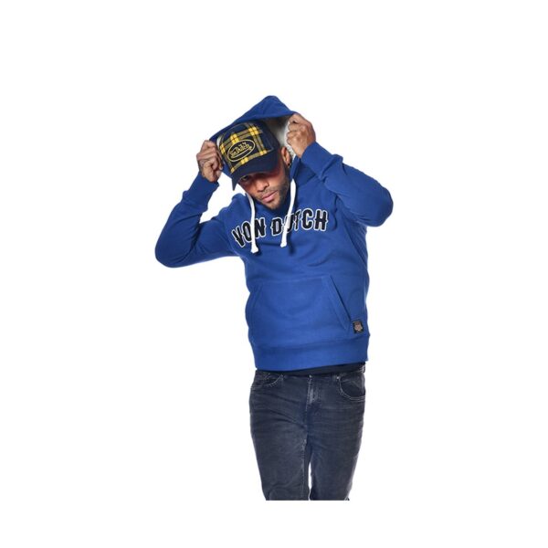  Von dutch Blue Sherpa Fleece Hoodie | Men 