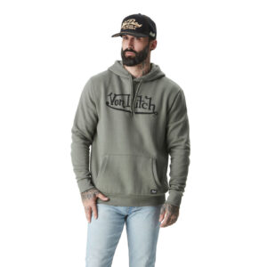 Von dutch LOGAN Green Fleece Hoodie | Men 