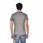 Von dutch Grey Slim Fit V-Neck T-Shirt | Men