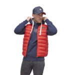 Von dutch WIN Red Winter Fleece Quilted Down Jacket | Man