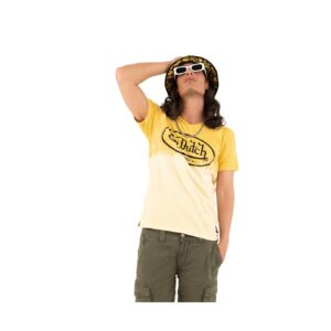 Von dutch Yellow and White T-Shirt | Man