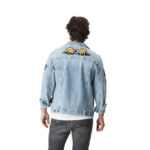 Von dutch Mid-season Washed Denim Jacket Blue | Man